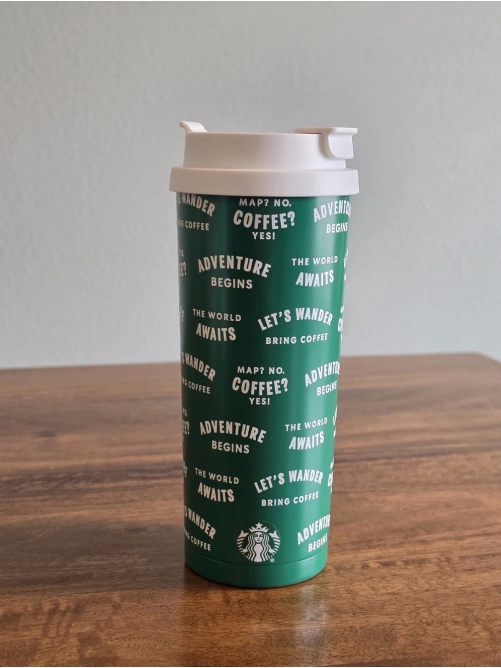 Starbucks Green Travel Tumbler Roadtrip Collection